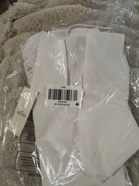 Hollister White Sleeveless Top